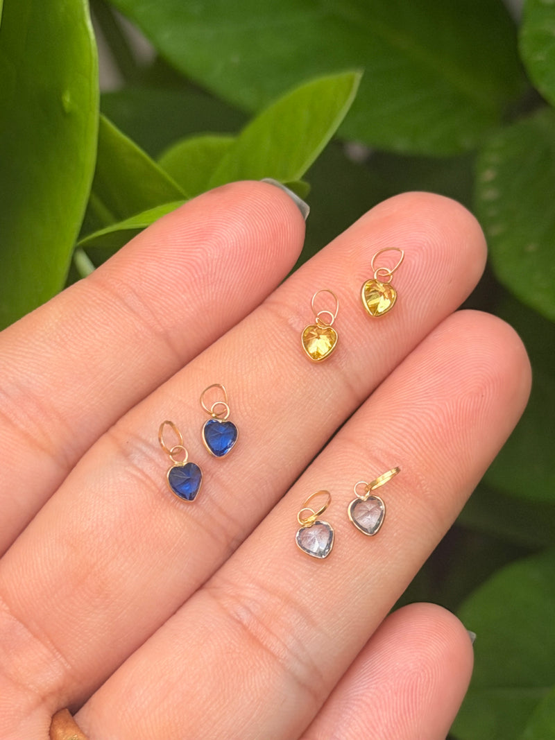 PINGENTE CORAÇÃO ZIRCÔNIA (4mm)
