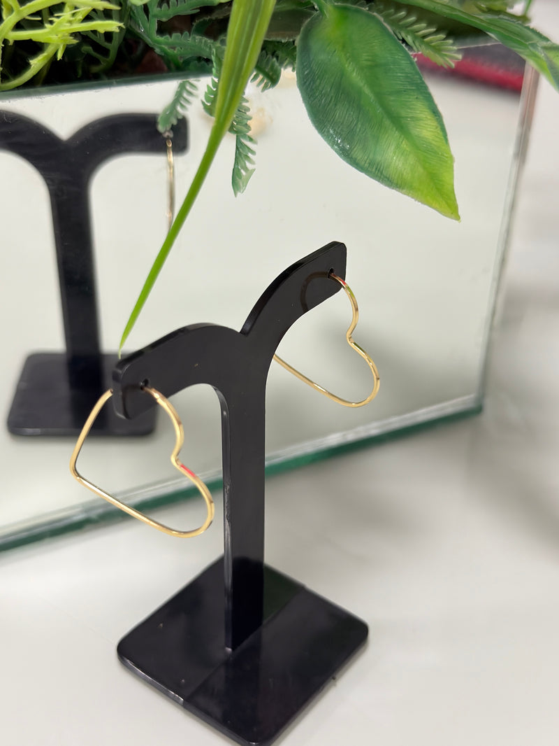 ARGOLA CORAÇÃO FIO FINO