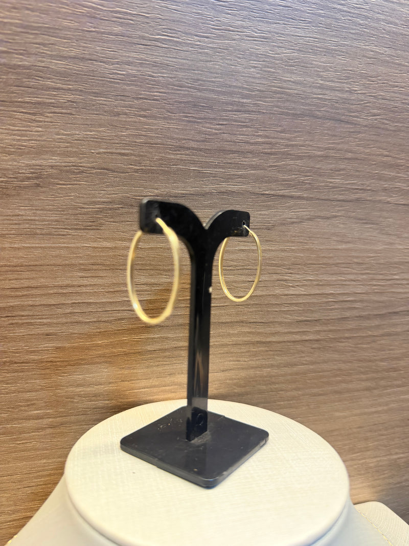 Argola Oval Clássica(2mm)